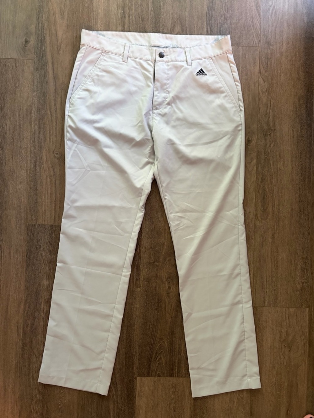 adidas Men's Light Gray Golf Chinos Size 34/32